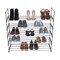 Simplify 5 Tier Stackable Shoe Rack 23206-GREY - alternate 3